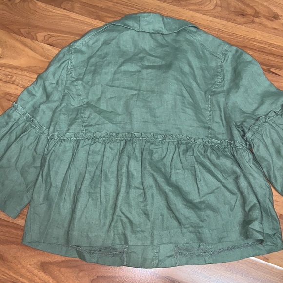 Juicy Couture Linen Cropped Jacket - Picture 7 of 9